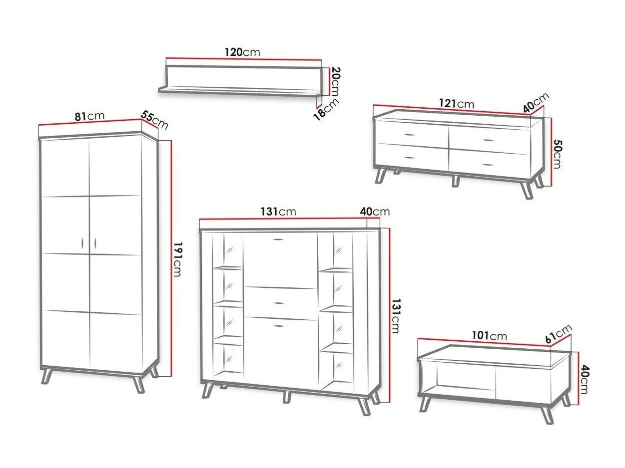 Stuemøbelsæt Talsere 110