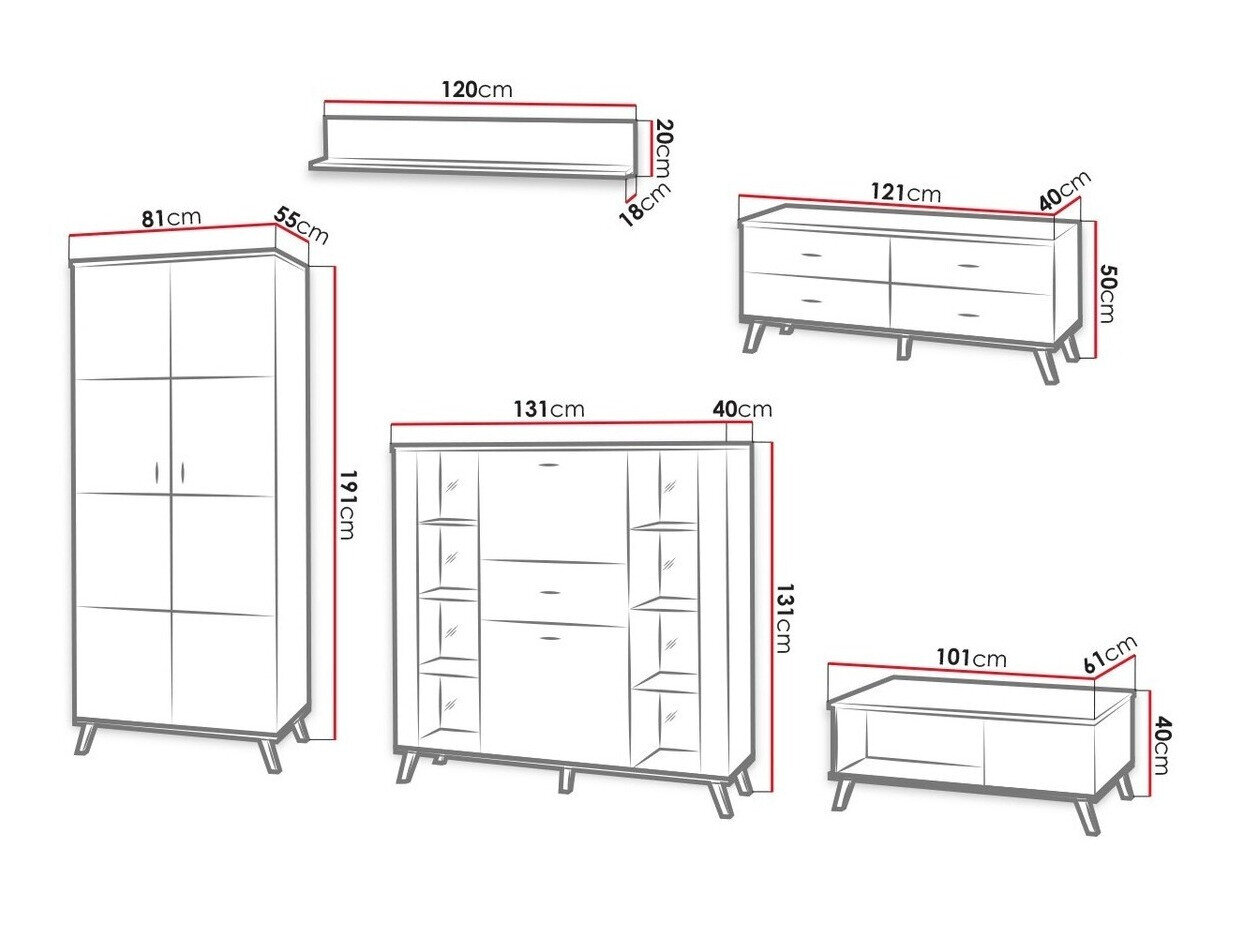 Stuemøbelsæt Talsere 110