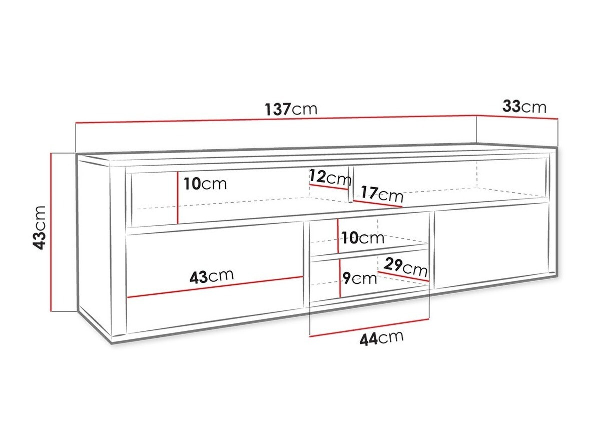 TV-bord Herba