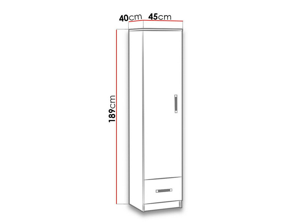 Reol Lorlare 106 (Hvid + Lyserød)