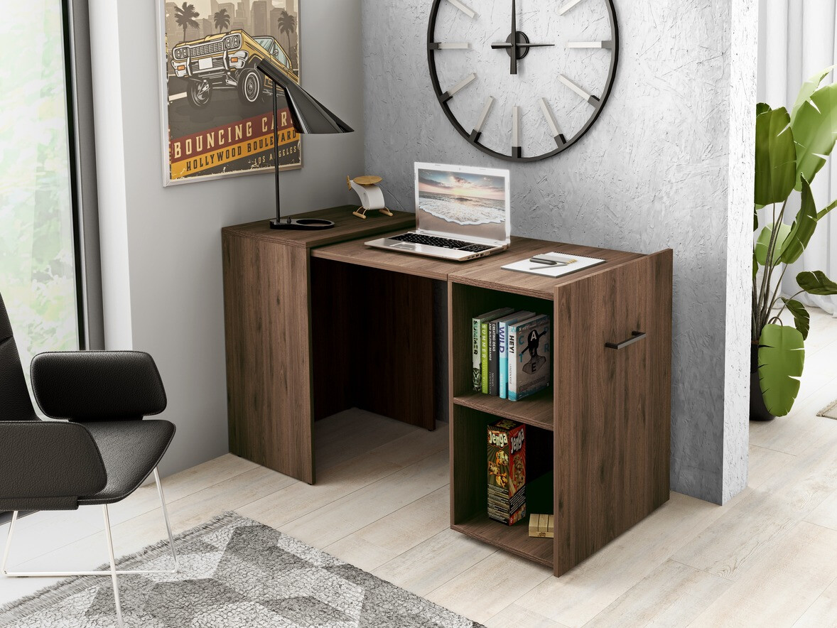 Skrivebord Austin 304 (Valnød)