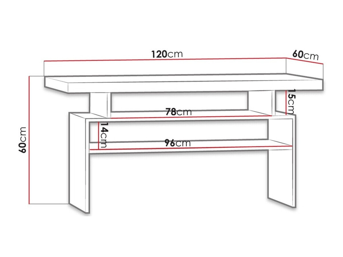 Sofabord Serfeno 109 (Ask)
