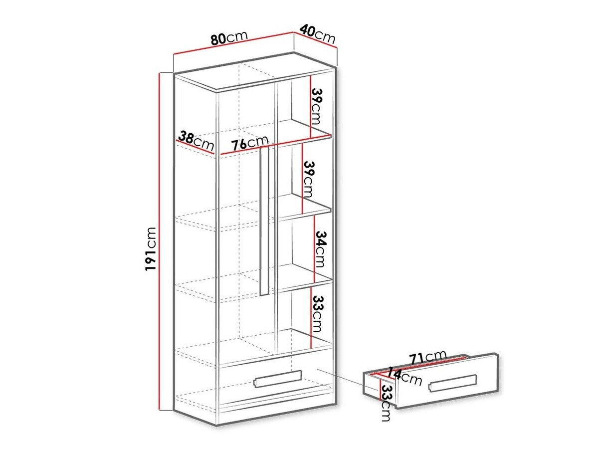 Reol Merevari 104 (Hvid + Blankt Turkis)
