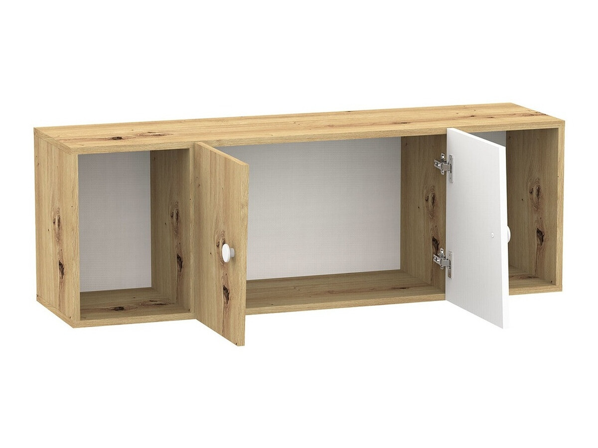 Møbelsæt Almira 114 (Artisan eg + Hvid + Grå)