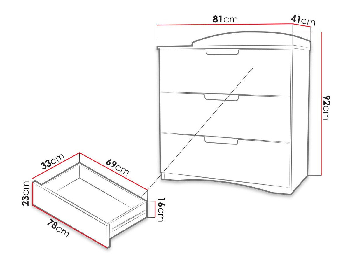 Kommode Vacaville 100