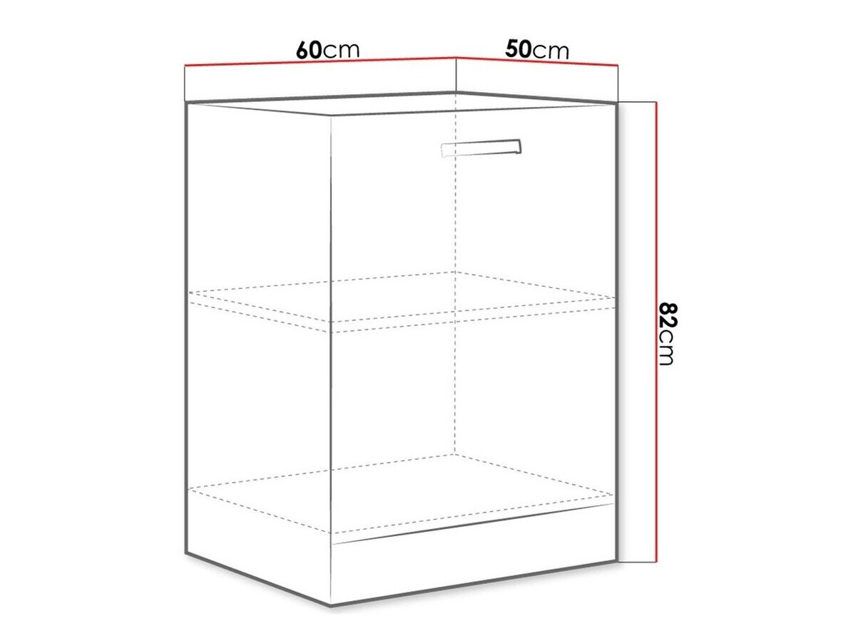 Modulskab med låger Multi Grey 117
