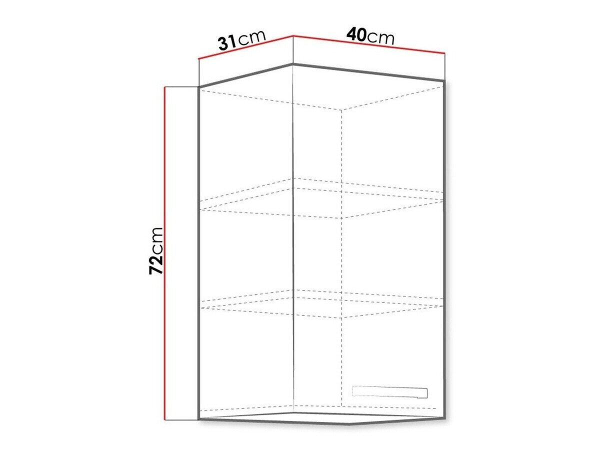 Modulvægskab Multi Cream 119