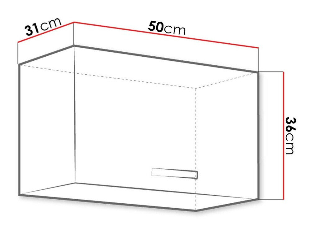 Modulvægskab Multi Cream 120