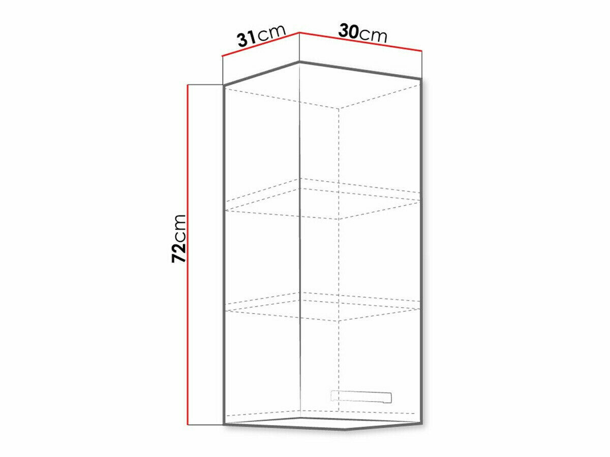 Modulvægskab Multi Cream 104