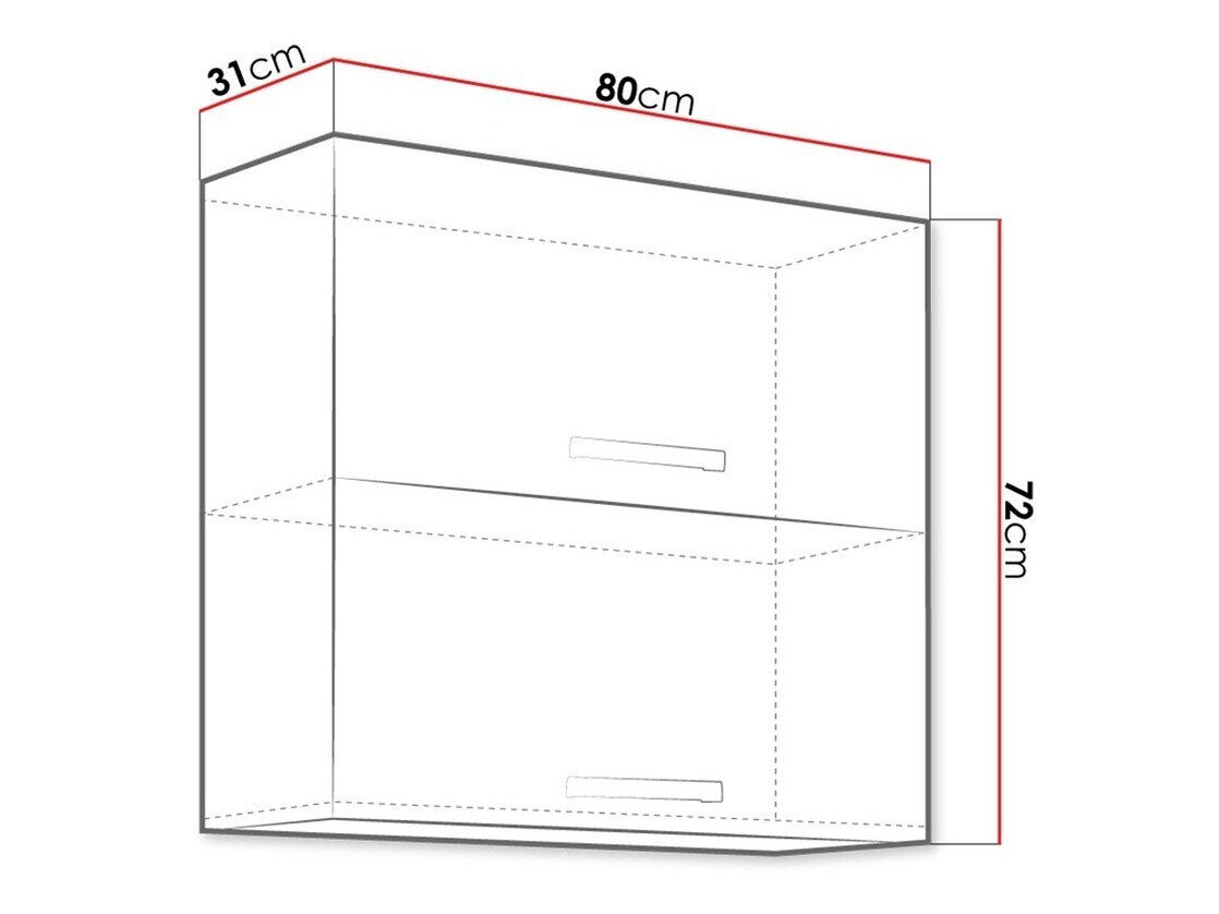 Modulvægskab Multi Cream 111