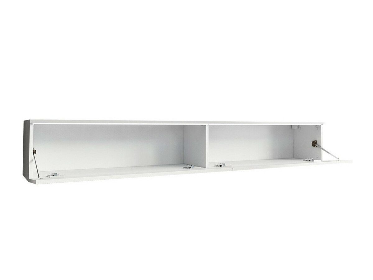 TV-bord Scientia I (Wotan eg + Glansfuld hvid)
