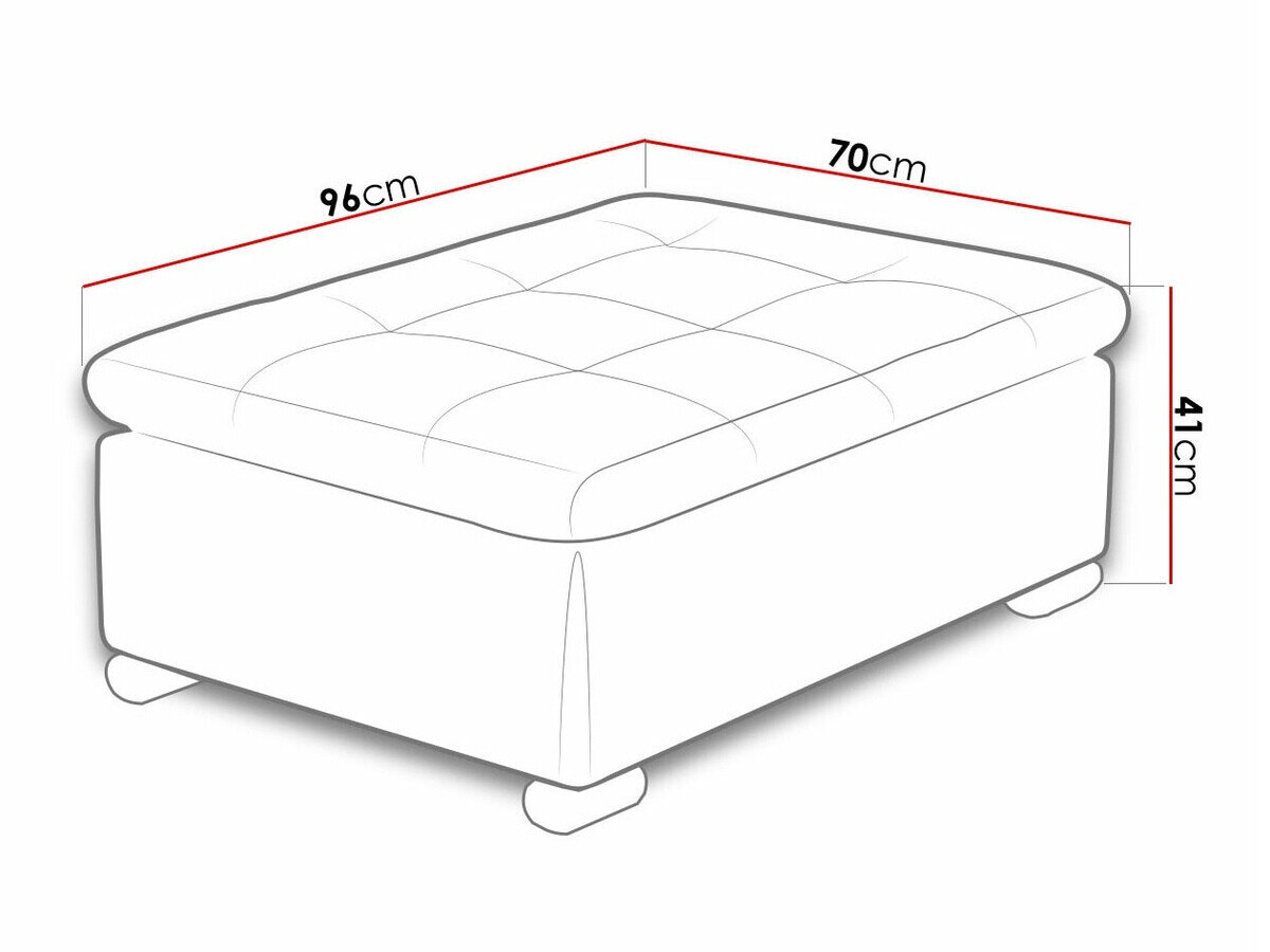 Polstret bænk Comfivo 118 (Uttario Velvet 2980)