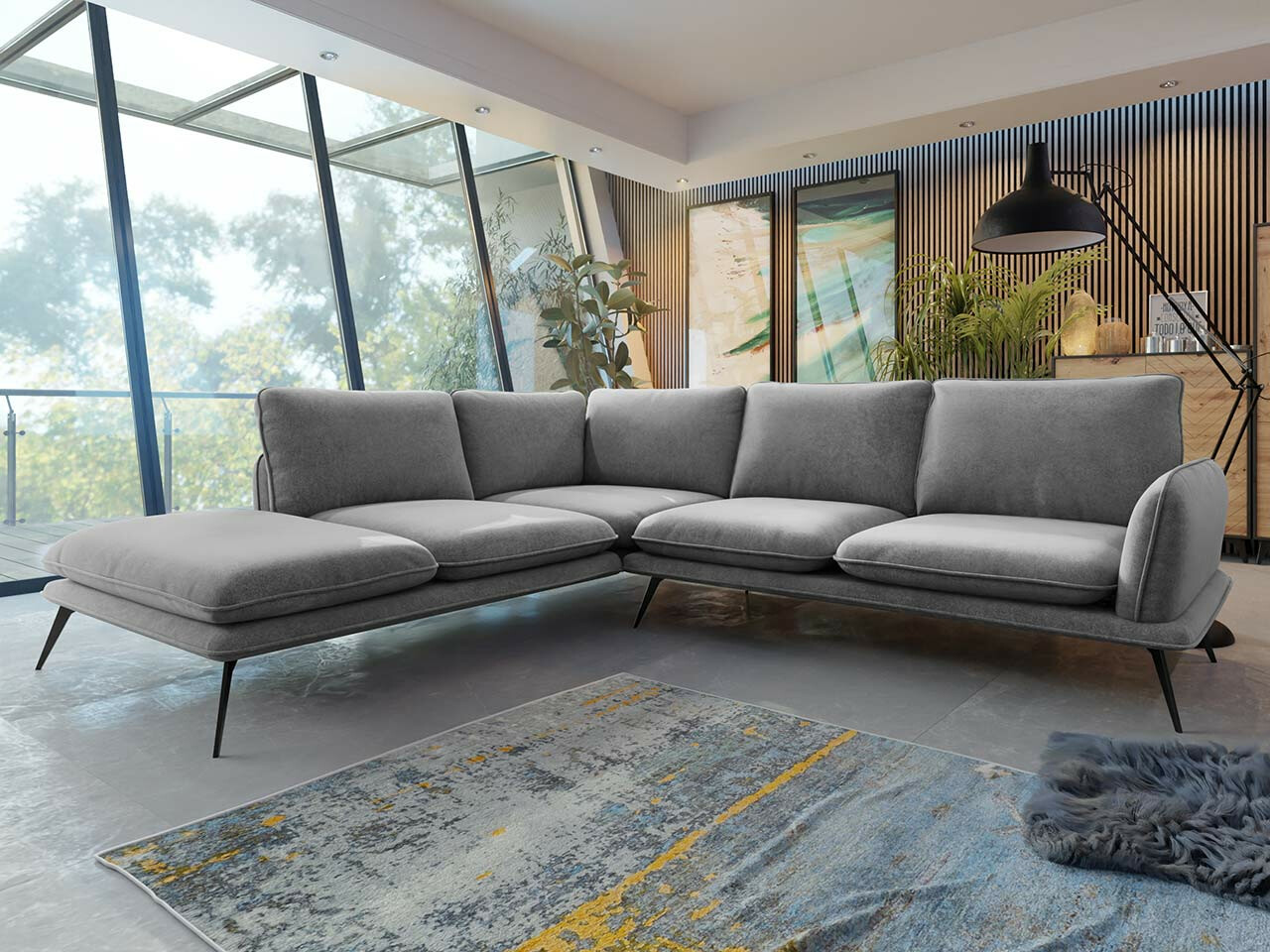 Hjørnesofa Evarveni 100 (Zetta 302)