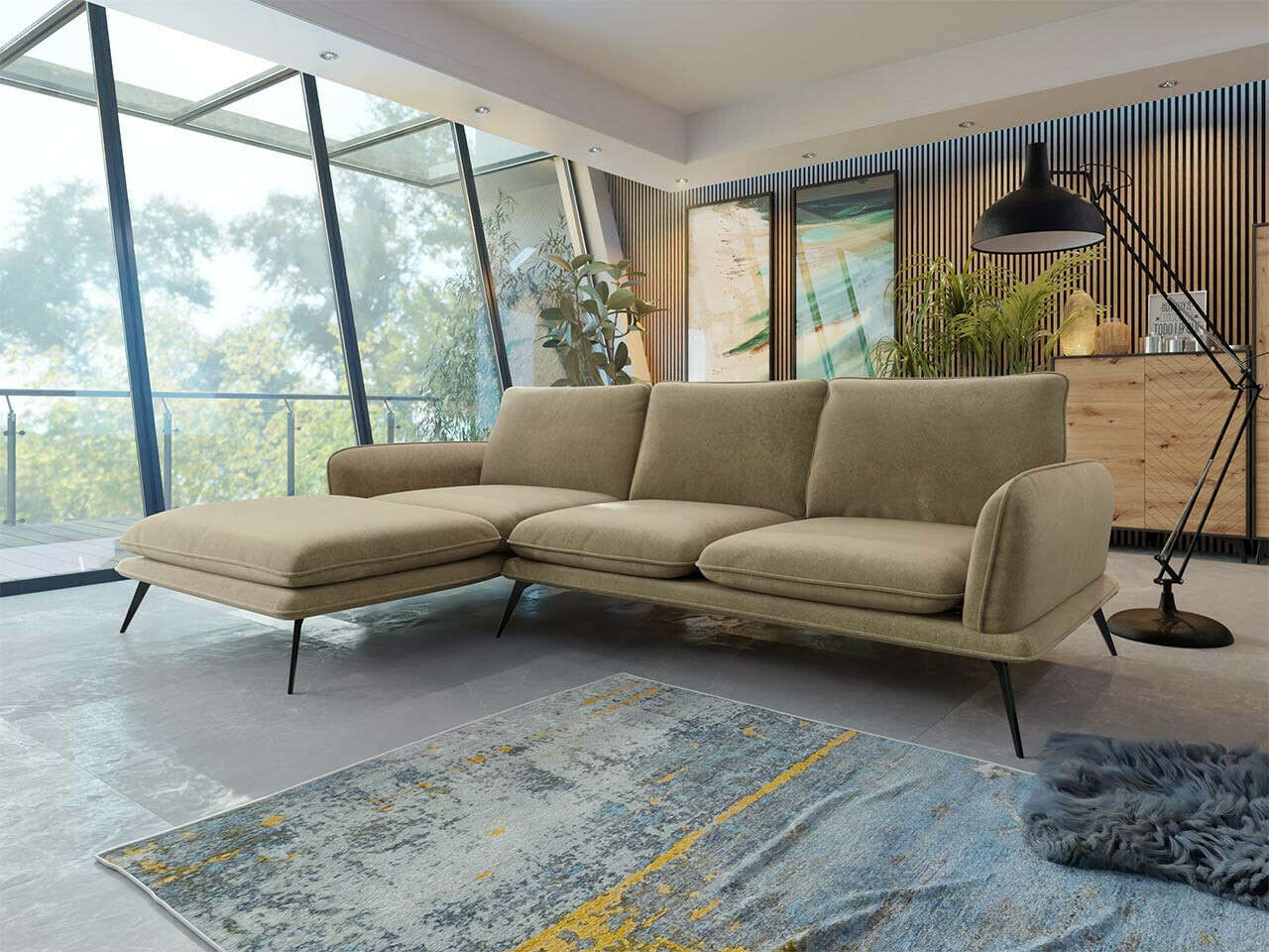 Hjørnesofa Evarveni 101 (Zetta 291)