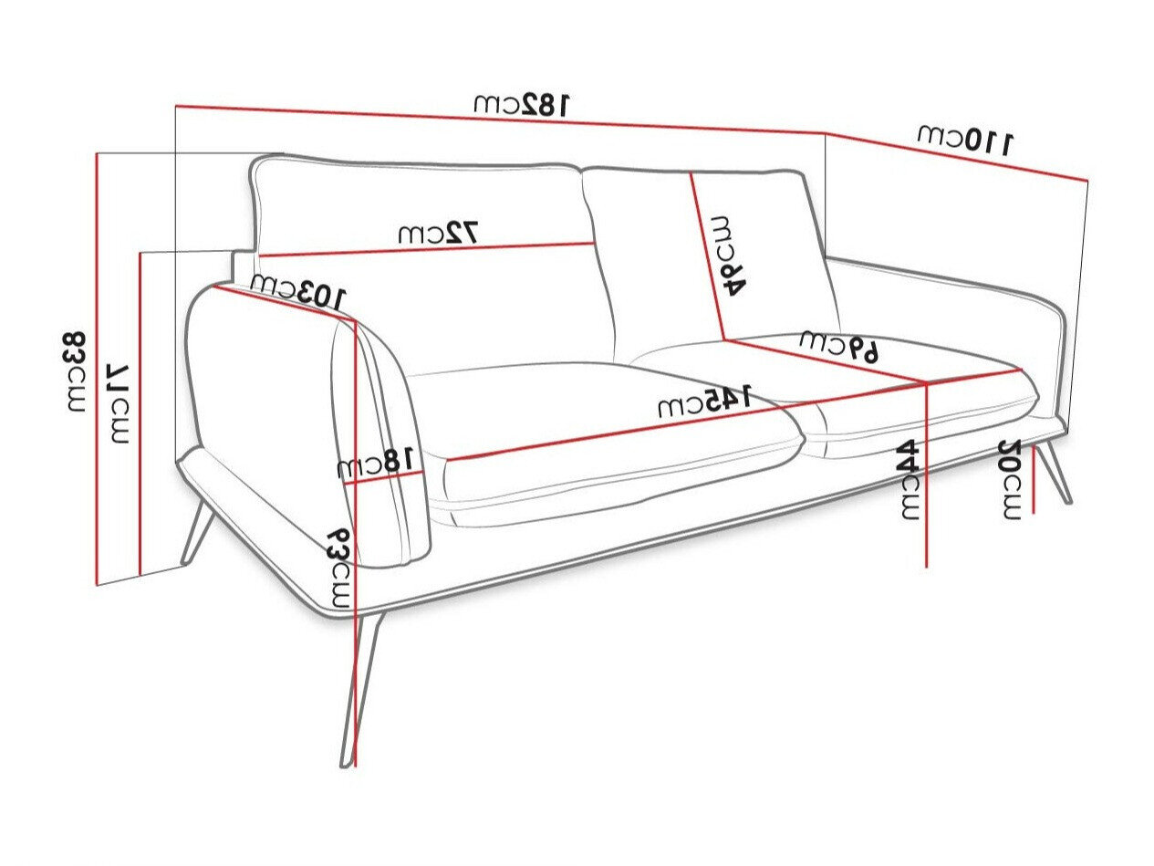 Sofa Evarveni 102 (Zetta 291)