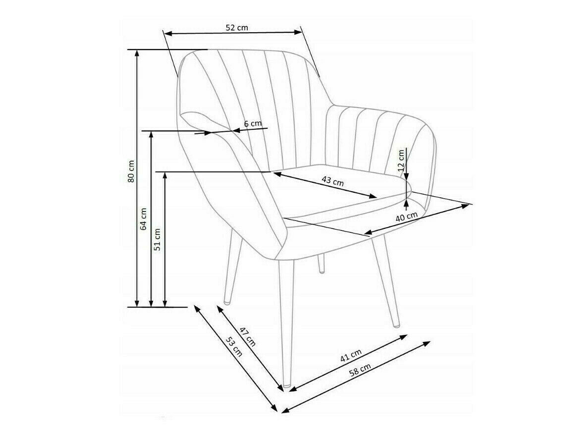 Stol Houston 1220 (Grå)