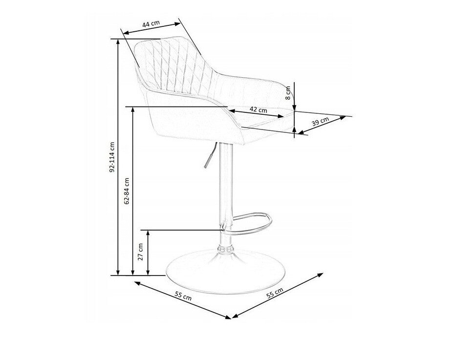 Counterstol Houston 972 (Mørkegrøn)