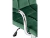 Kontorstol Houston 1198 (Mørkegrøn + Sølv)