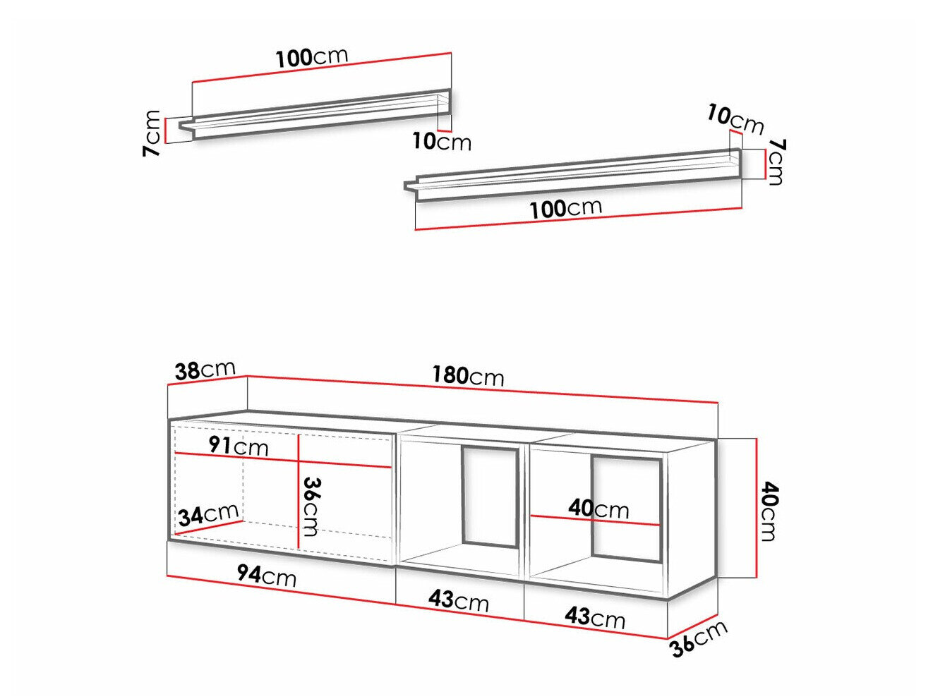 Stuemøbelsæt Hoover 106