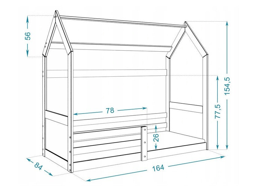 Seng Aurora 174 (Hvid)