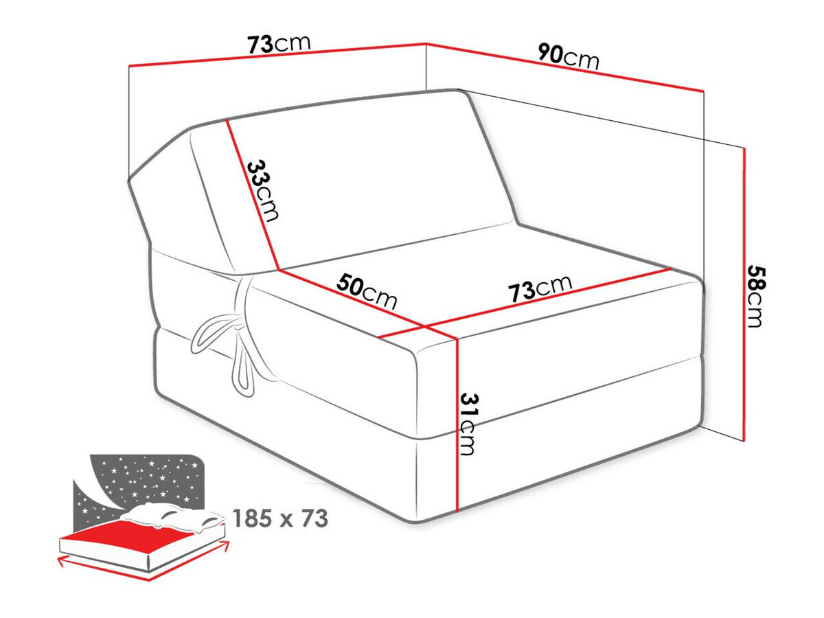 Lænestol Comfivo 120 (Poso 14)