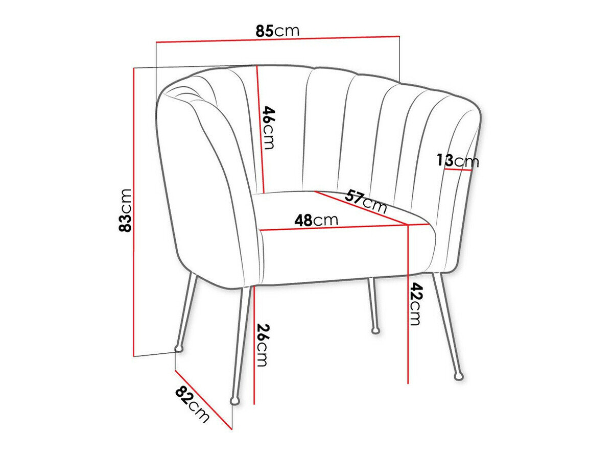 Lænestol Orem 112 (Magic Velvet 2234)