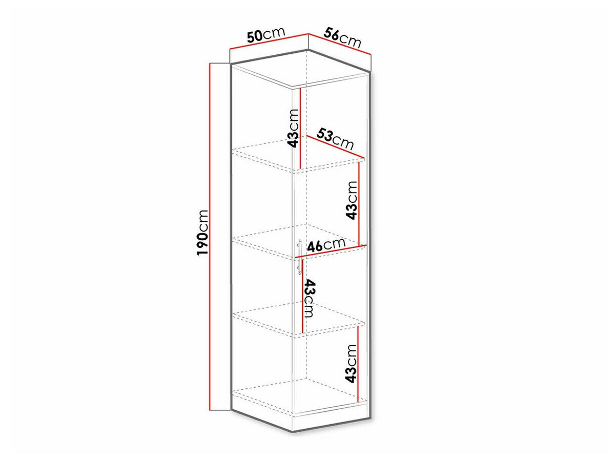 Reol Cavmero 107 (Antracit)