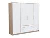 Garderobeskab Cavmero 100 (Sonoma eg + Hvid)