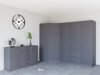 Hjørnegarderob Cavmero 106 (Antracit)