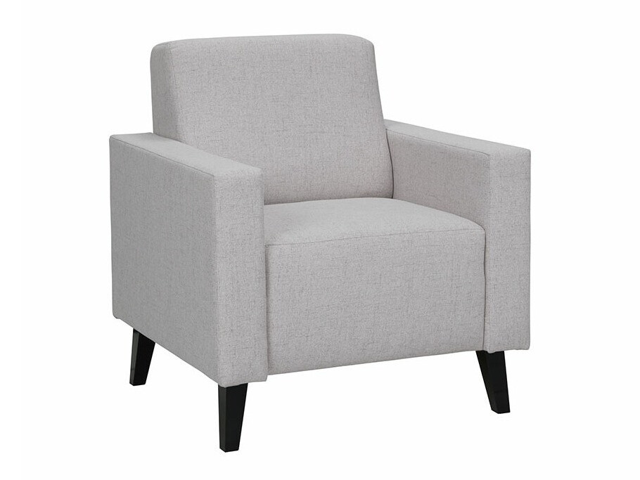 Lænestol Delbene 131 (Aura 23 + Blank sort)