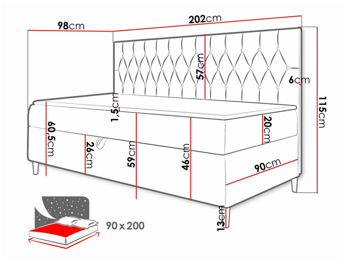 Kontinentalseng Baltimore 166 (Soft 017 + Fresh 34)