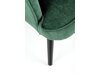 Lænestol Houston 955 (Mørkegrøn + Sort)
