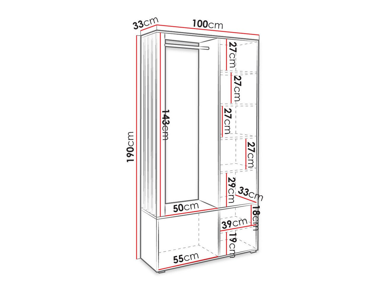 Entrésæt Stanton 145 (Artisan eg)