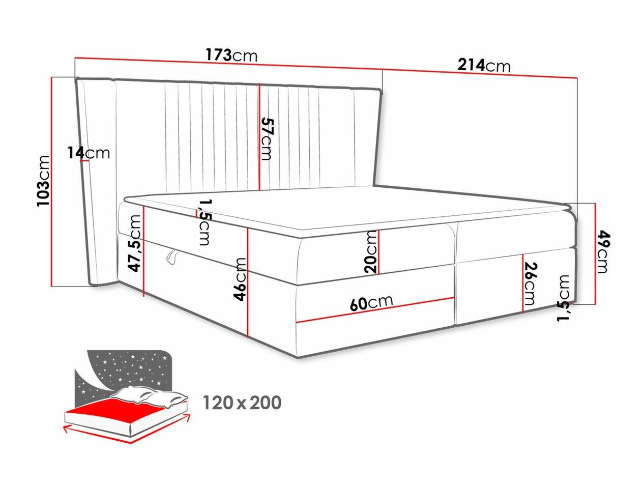 Kontinentalseng Baltimore 184 (Magic Velvet 2260)