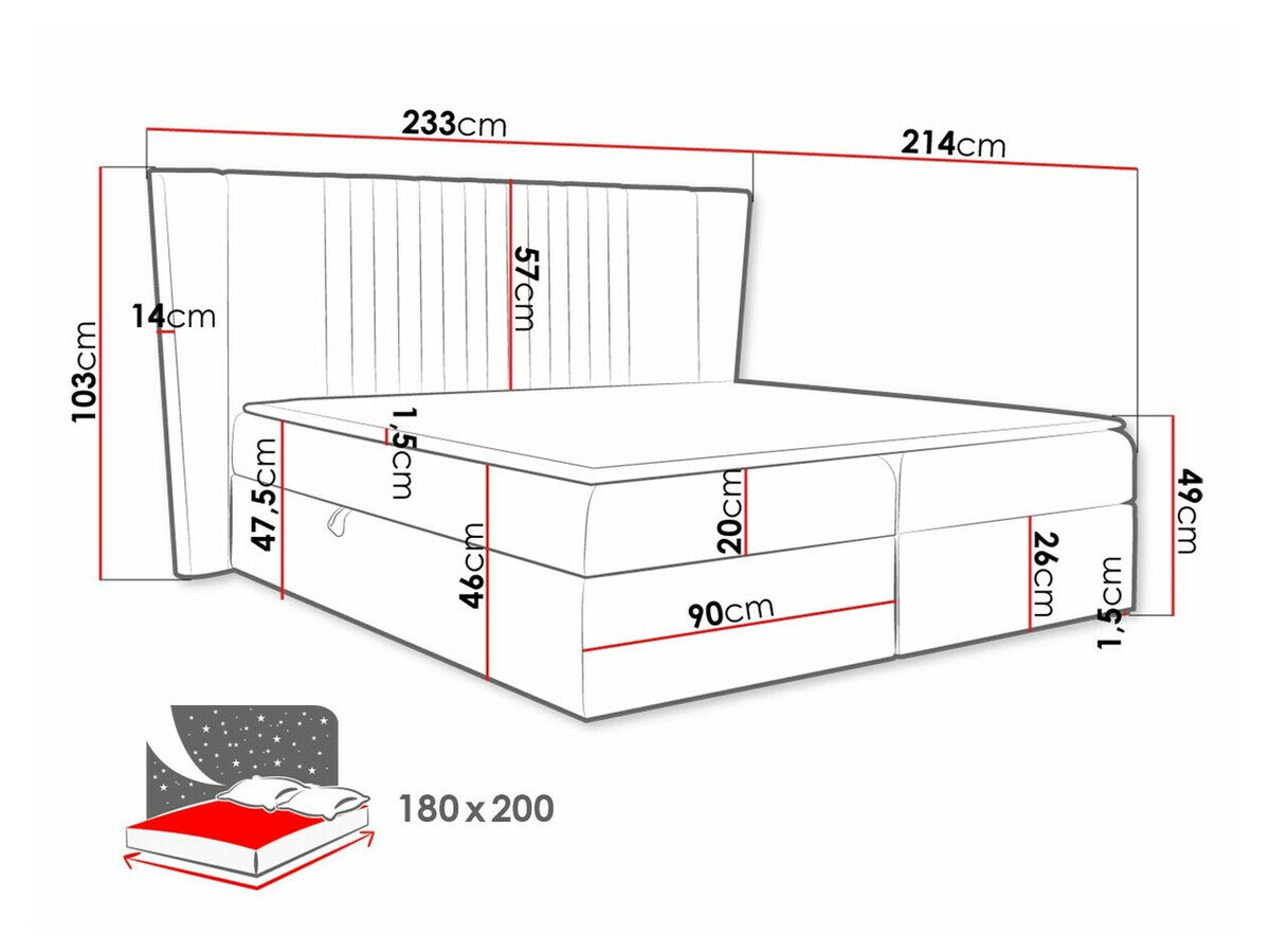 Kontinentalseng Baltimore 184 (Magic Velvet 2225)
