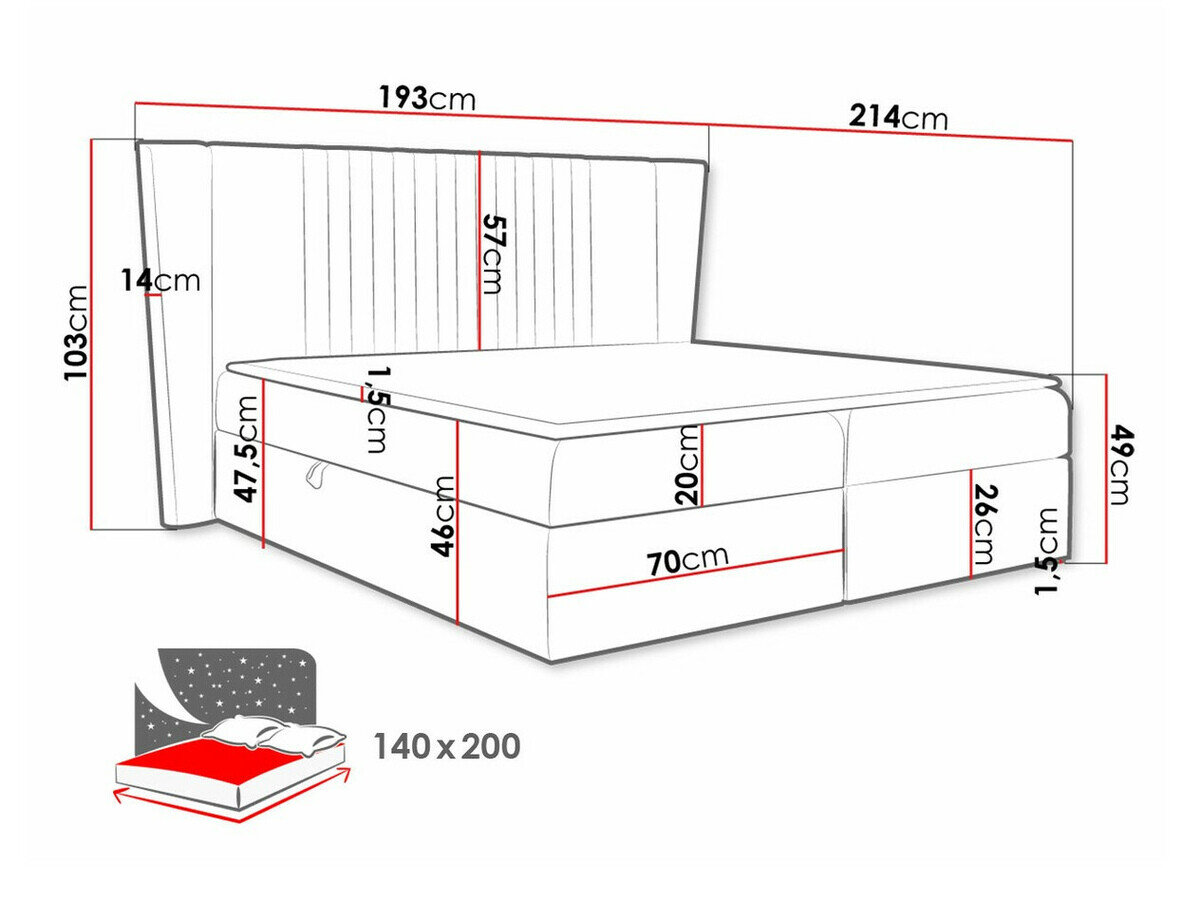 Kontinentalseng Baltimore 184 (Magic Velvet 2258)