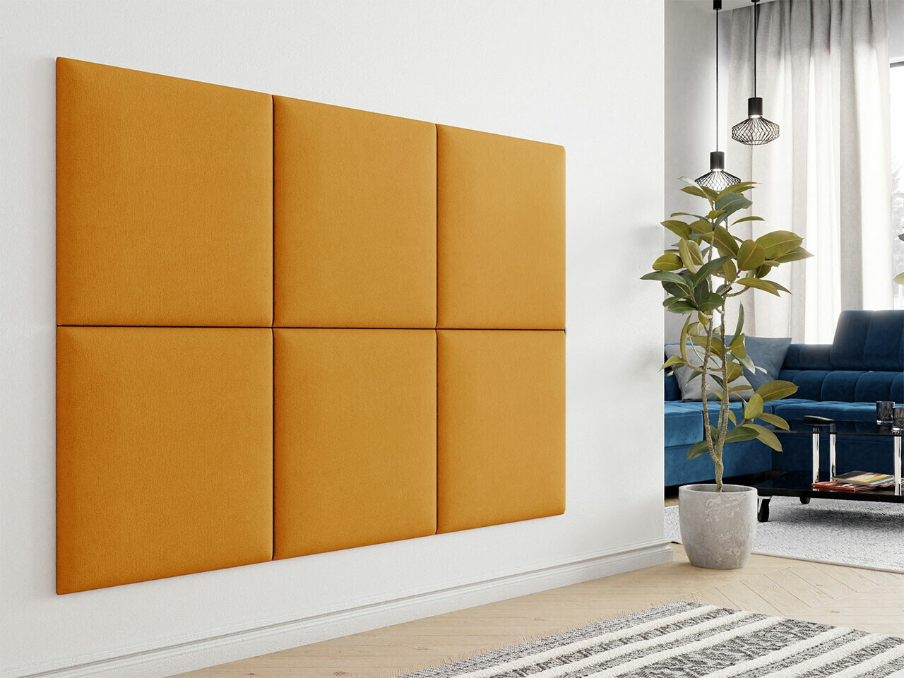 Blødt vægpanel Comfivo Ovis V (Manila 32) (60x60)
