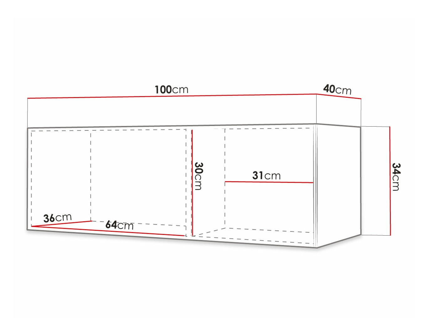 TV-bord Anulio (Sort)
