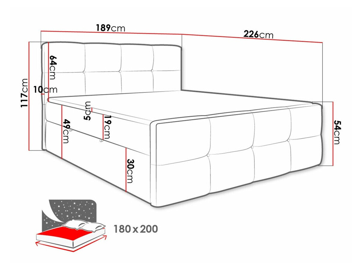 Kontinentalseng ComfiDream 174 (Fresh 11)