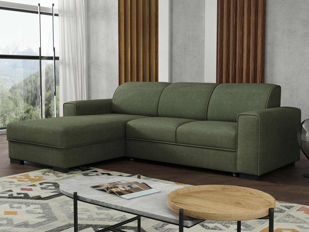 Hjørnesofa Columbus 186 (Crown 12)