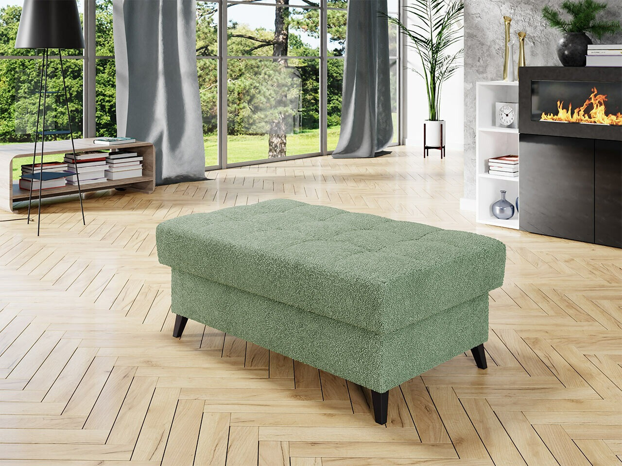 Polstret bænk Comfivo Agnus (Boucle Abriamo 10)