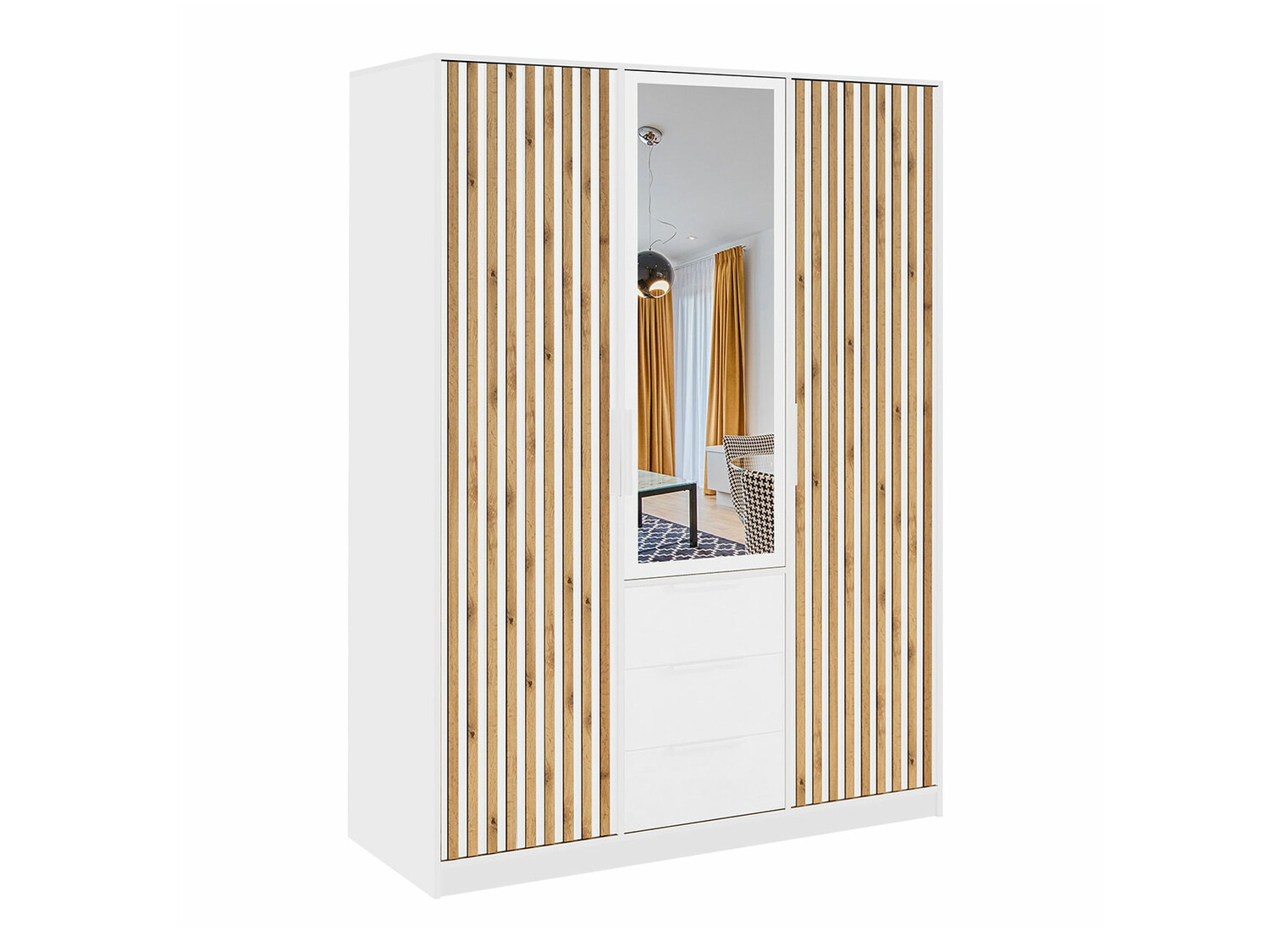 Garderobeskab Collis IV (Hvid)