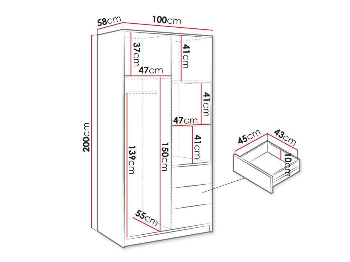 Garderobeskab Enolevo 112 (Wotan eg)
