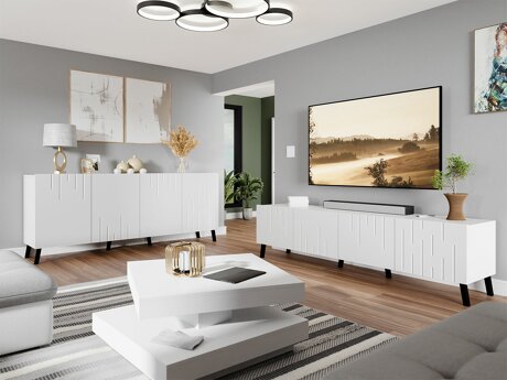 Stuemøbelsæt Charlotte 212 (Hvid)