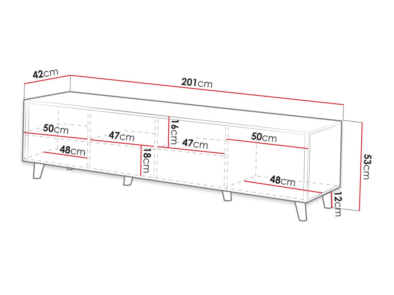 TV-bord Remeta 103 (Wotan eg)