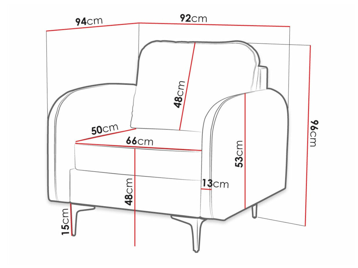 Lænestol Torlua 100 (Manila 25)