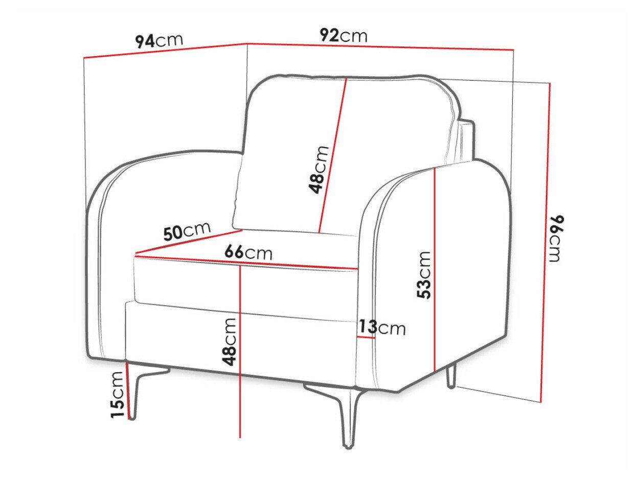 Lænestol Torlua 100 (Manila 35)