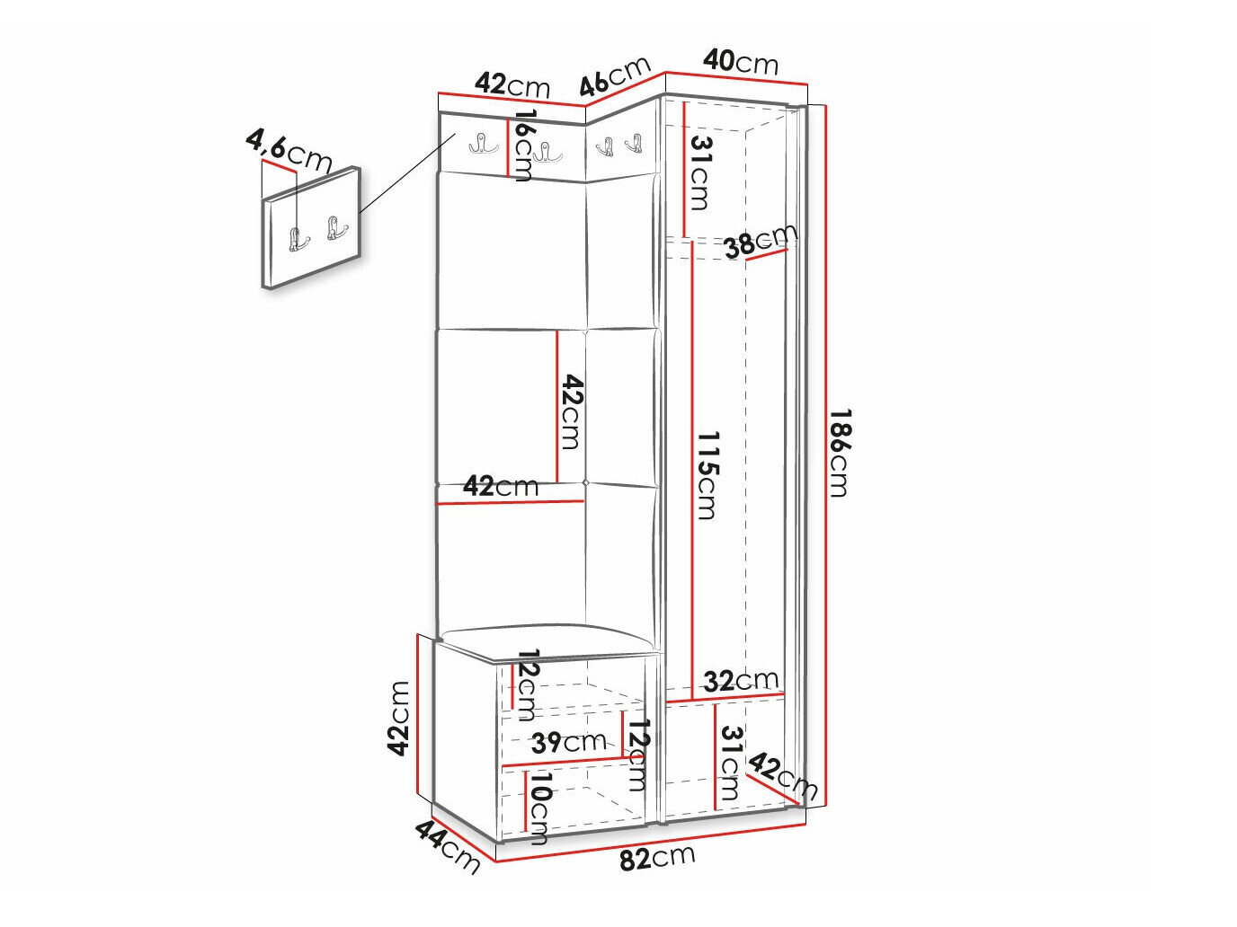 Entrésæt Hartford 390 (Manila 11)