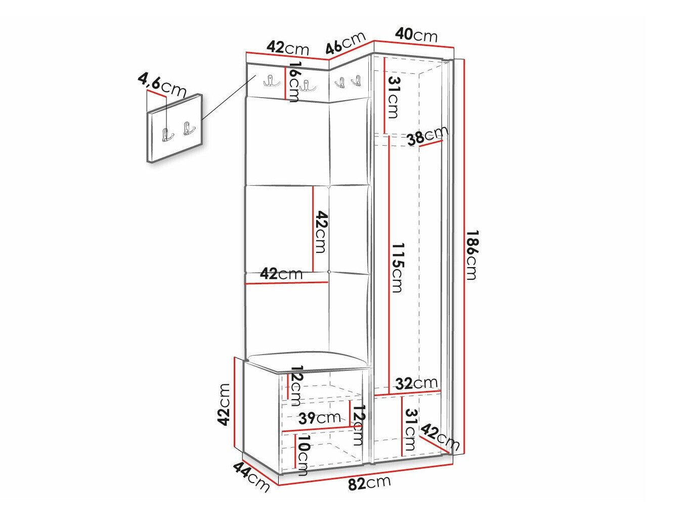 Entrésæt Hartford 390 (Manila 32)