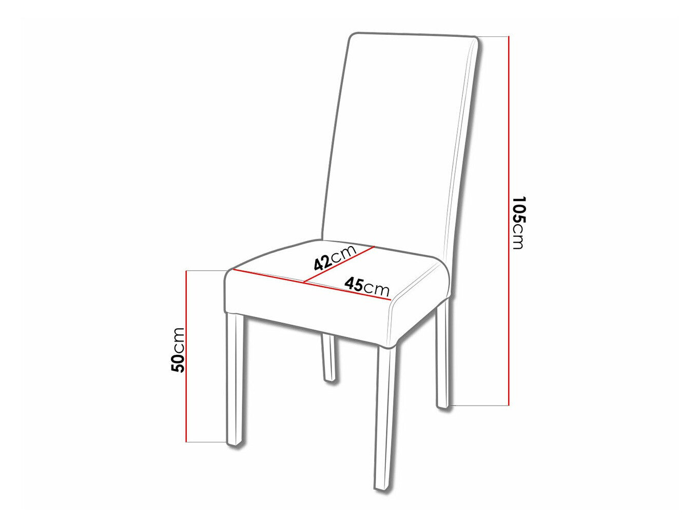 Stol Sparks 184 (Nød)